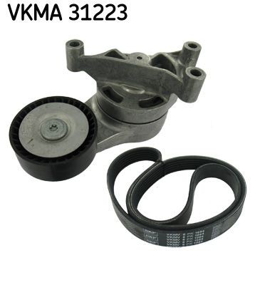 VKMA 31223 SKF Serpentine belt kit VW