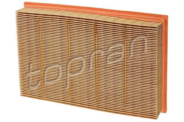 TOPRAN 501 664 Air filter 47mm, 164mm, 252mm, rectangular, Foam, Filter Insert
