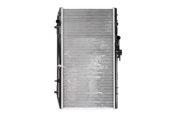 THERMOTEC D72040TT Engine radiator for vehicles with/without air conditioning, 325 x 663 x 17 mm, Brazed cooling fins
