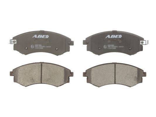 ABE C10313ABE Brake pad set Front Axle, with acoustic wear warning