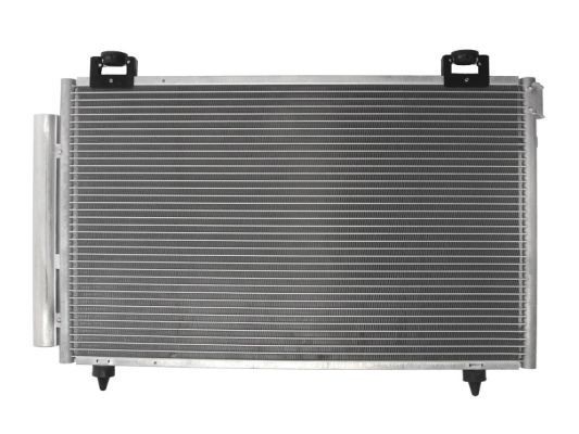THERMOTEC Air con condenser KTT110139 for TOYOTA AVENSIS