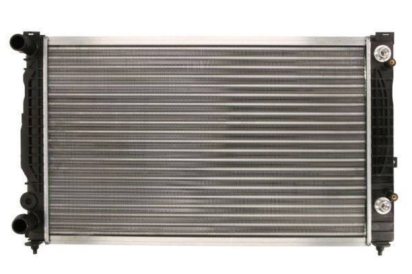 THERMOTEC D7A022TT Engine radiator Aluminium, 396 x 630 x 34 mm, Automatic Transmission, Mechanically jointed cooling fins