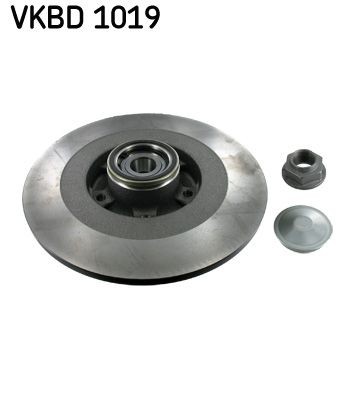 SKF VKBD1019 Brake disc 43 20 224 34R