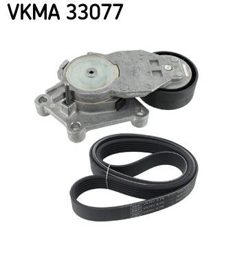 SKF VKMA 33077 V-Ribbed Belt Set