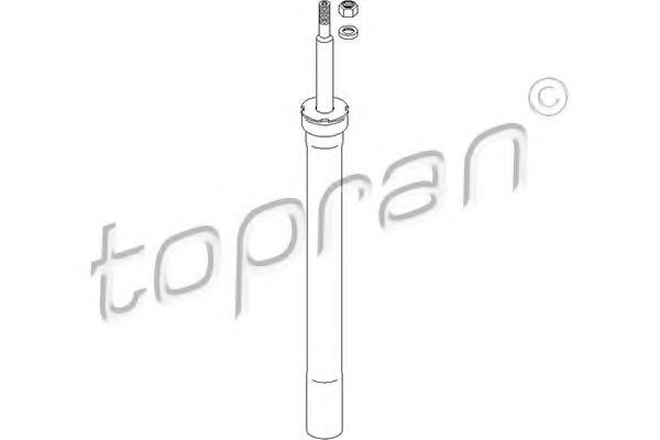 TOPRAN Front Axle Left, Front Axle Right, Gas Pressure, Suspension Strut Insert Shocks 501 630 buy