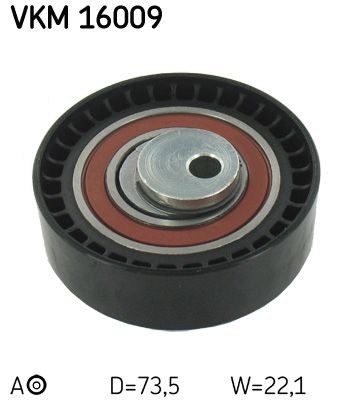 SKF VKM 16009 Timing belt tensioner pulley