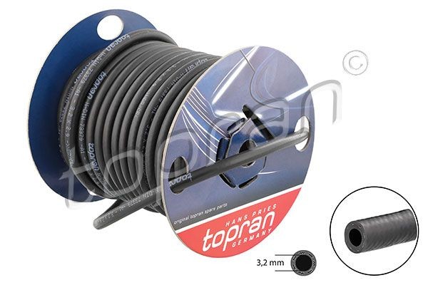 TOPRAN 407 905 Fuel Hose 8, 3,2mm