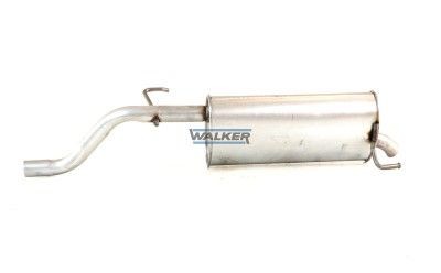 23346 Rear muffler 23346 WALKER Length: 1030mm, with pipe, without exhaust tip, without mounting parts