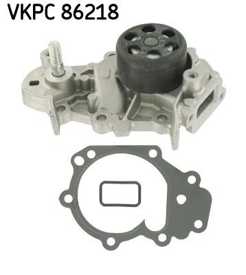 SKF VKPC 86218 Water pump with gaskets/seals, with studs, Metal, for timing belt drive