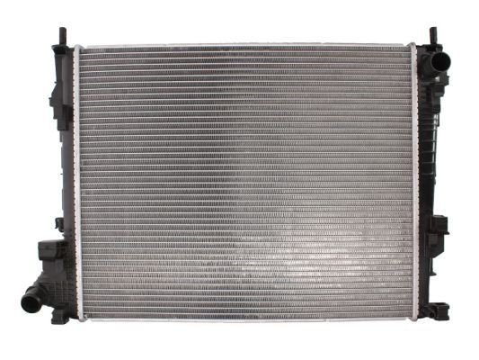 THERMOTEC D7R038TT Engine radiator Aluminium, for vehicles with/without air conditioning, 458 x 560 x 26 mm, Manual Transmission, Brazed cooling fins