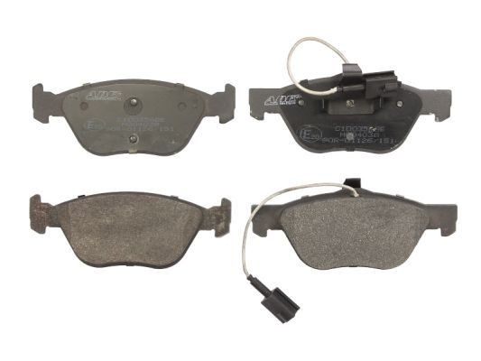 ABE C1D035ABE Brake pad set Front Axle, with acoustic wear warning