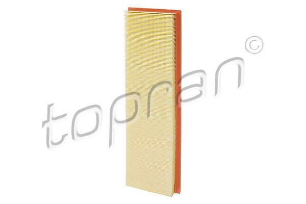 TOPRAN 112 955 Air filter 38mm, 130mm, 429mm, rectangular, Foam, Filter Insert