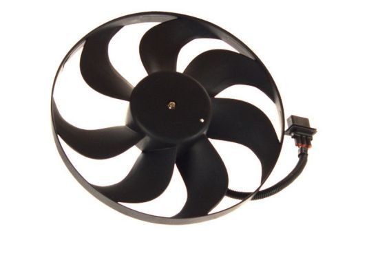 THERMOTEC D8W019TT Fan, radiator Ø: 345 mm, 100/60W, Electric, without radiator fan shroud