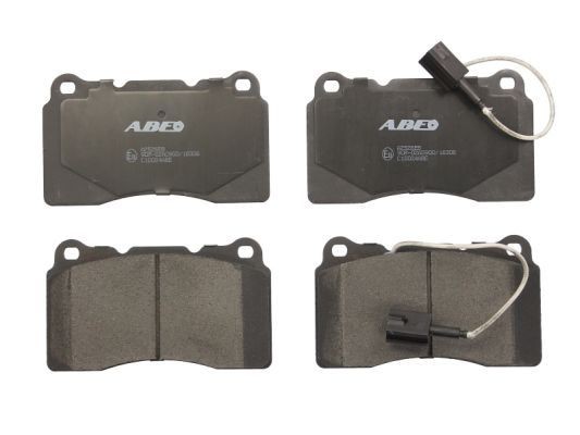 ABE C1D024ABE Brake pad set Front Axle, with acoustic wear warning