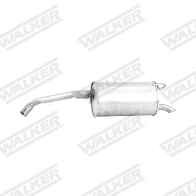 WALKER 23464 Rear silencer Length: 900mm, without mounting parts