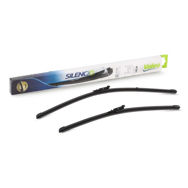 VALEO SILENCIO X.TRM 574741 Wiper blade 550, 450 mm Front, Beam, with spoiler, for left-hand drive vehicles, Top Lock