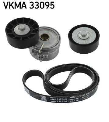 VKM 33033 SKF VKMA33095 V-Ribbed Belt Set 1613845180
