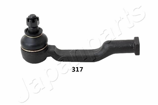 TI-317 JAPANPARTS Tie rod end MAZDA M12X1,25 mm, Front Axle, inner