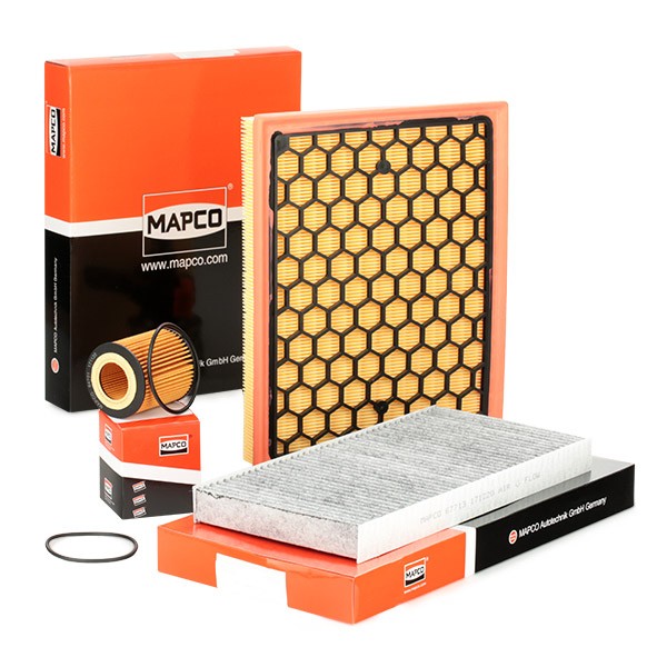 Original 68718 MAPCO Service kit, oil filter DACIA