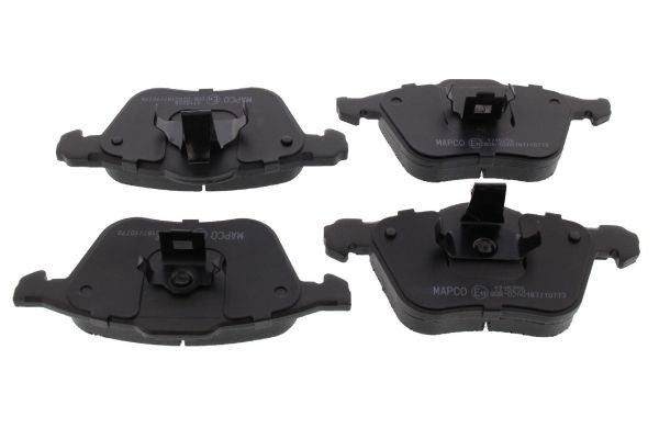 MAPCO 6886 Brake pad set Front Axle, not prepared for wear indicator, excl. wear warning contact