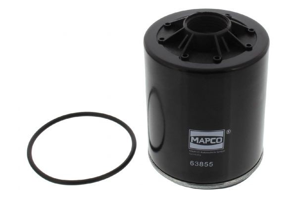 MAPCO Spin-on Filter, with water separator Height: 118mm Inline fuel filter 63855 buy