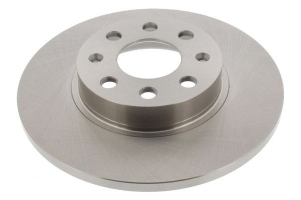 MAPCO 25715 Brake disc Front Axle, 257x12mm, 4, solid