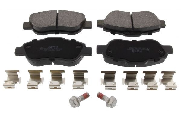MAPCO 6905 Brake pad set Front Axle, excl. wear warning contact