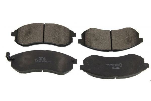 MAPCO Front Axle Height: 56,5mm, Width: 151mm, Thickness: 15mm Brake pads 6888 buy