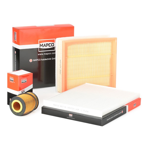 Original 68712 MAPCO Filter kit SAAB