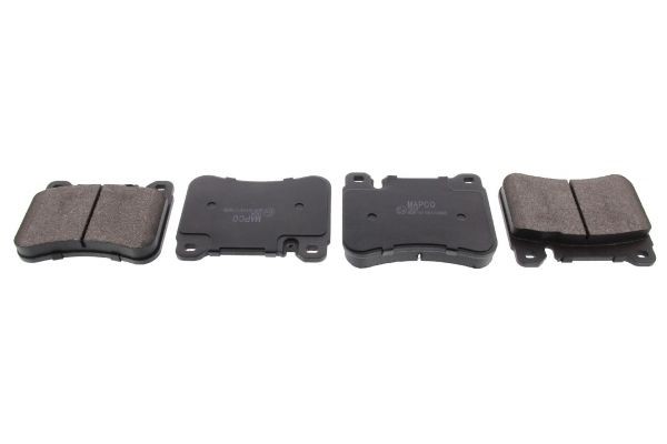 MAPCO 6915 Brake pad set Front Axle, prepared for wear indicator