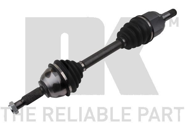 NK 632mm Length: 632mm, External Toothing wheel side: 25 Driveshaft 502563 buy
