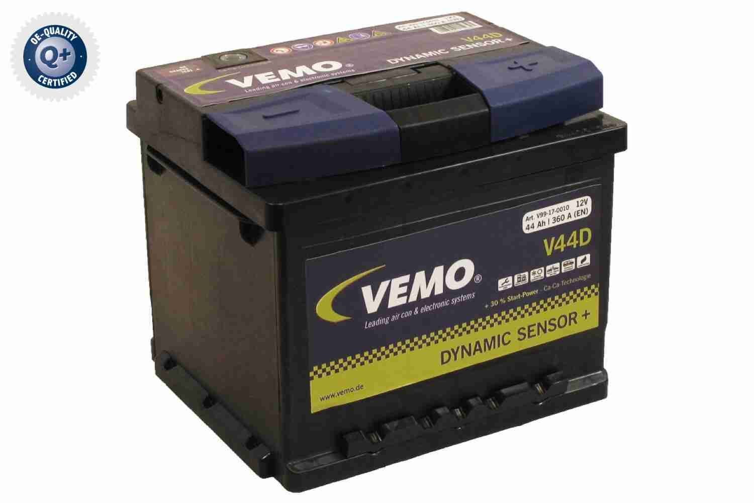 ETN 544 012 036 SMF VEMO V99-17-0010 Starter battery 44Ah