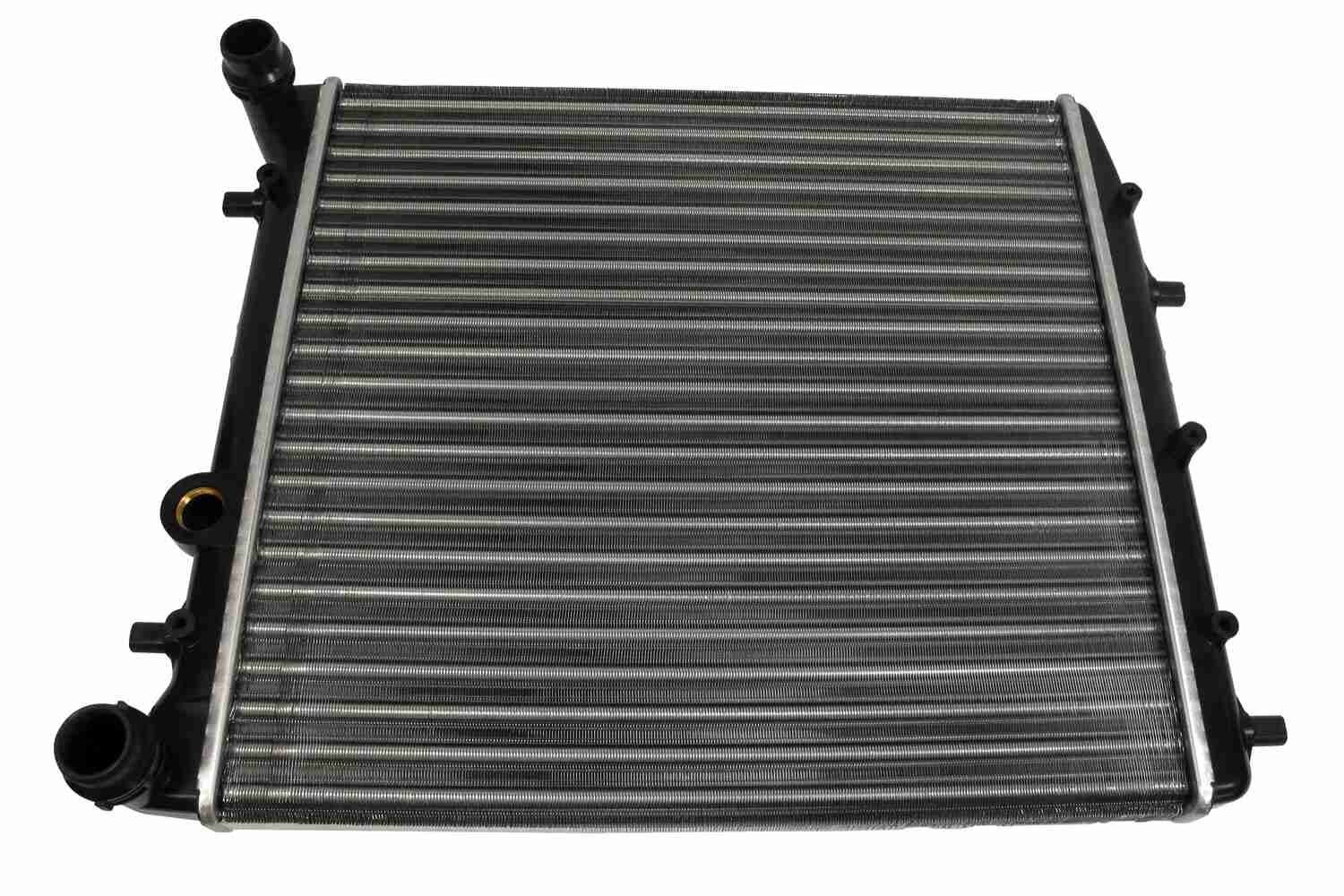 VEMO V15-60-5059 Engine radiator for vehicles without air conditioning, 430 x 414 x 23 mm, Original VEMO Quality