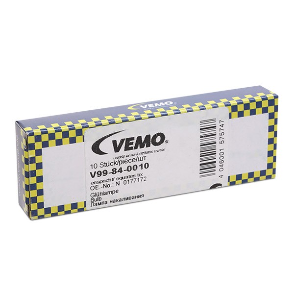 V99-84-0010 Żarówka, oświetlenie tablicy rejestracyjnej VEMO - Doświadczenie w niskich cenach