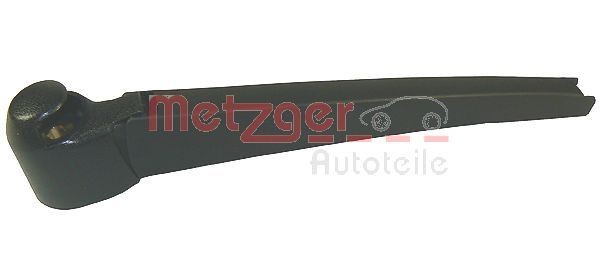 2190148 Wiper Arm, windscreen washer 2190148 METZGER Rear, without wiper blade, with cap
