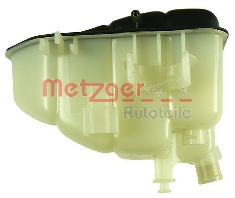 2140043 METZGER Coolant expansion tank MERCEDES-BENZ without coolant level sensor, without lid