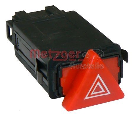 Original METZGER Switch, hazard light 0916068 for TOYOTA AYGO