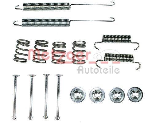 METZGER 105-0026 Accessory Kit, brake shoes without additional spring