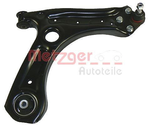 METZGER KIT +, with ball joint, with rubber mount, Front Axle Right, Control Arm Control arm 58075402 buy