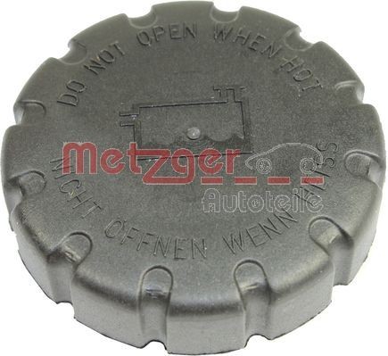 Original METZGER Coolant reservoir cap 2140048 for MERCEDES-BENZ VITO