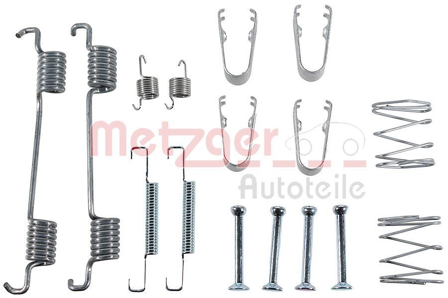 105-0023 METZGER Accessory kit brake shoes LAND ROVER