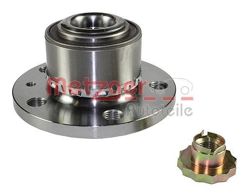 WM 1159 METZGER Wheel bearings IVECO with wheel hub, with integrated magnetic sensor ring, 72 mm
