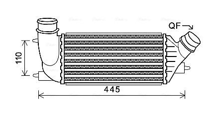 AVA COOLING SYSTEMS CNA4270 Intercooler