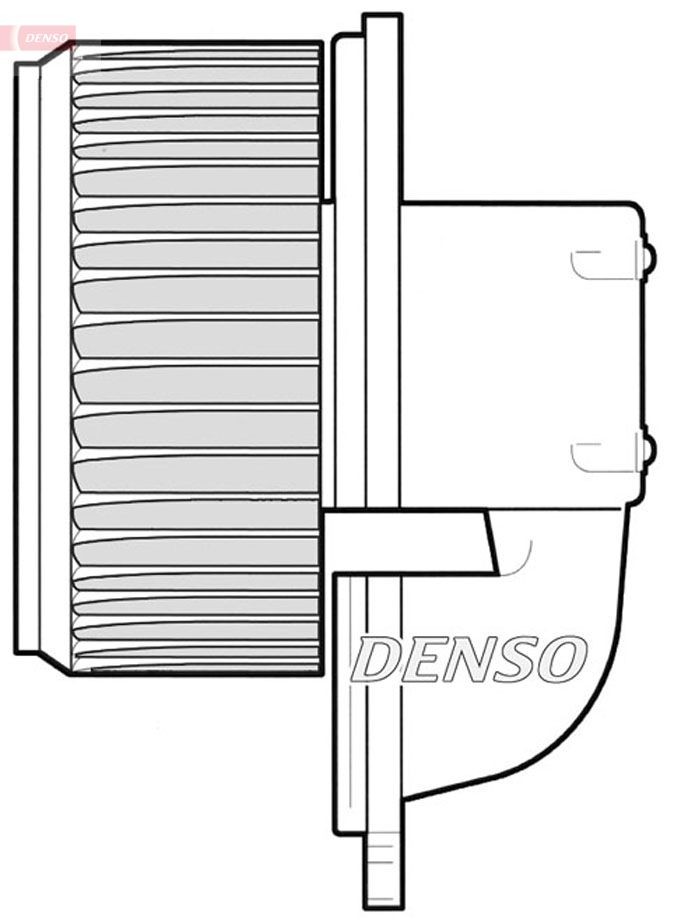 DENSO DEA09022 Interior Blower without resistor