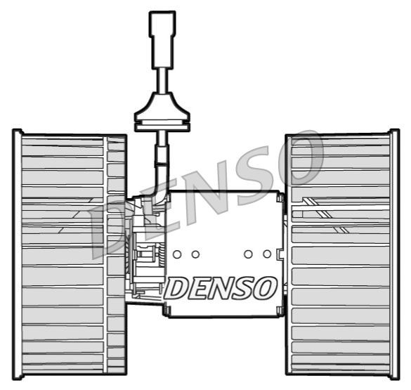 DENSO Heater motor DEA12001