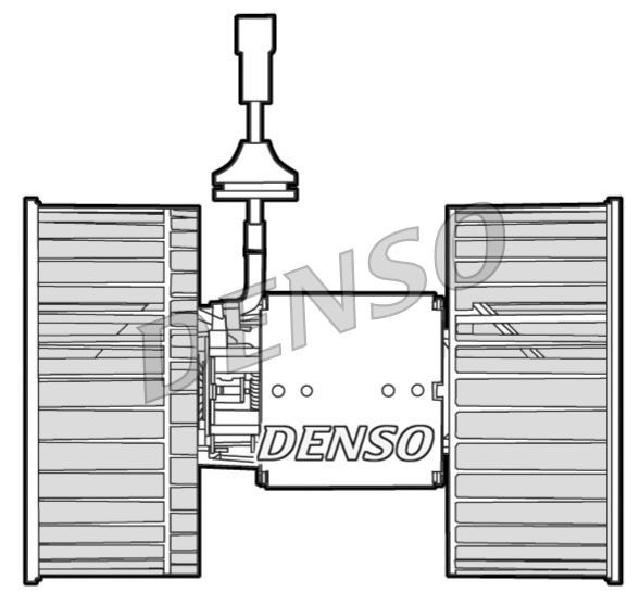 DENSO without resistor Voltage: 24V Blower motor DEA12002 buy
