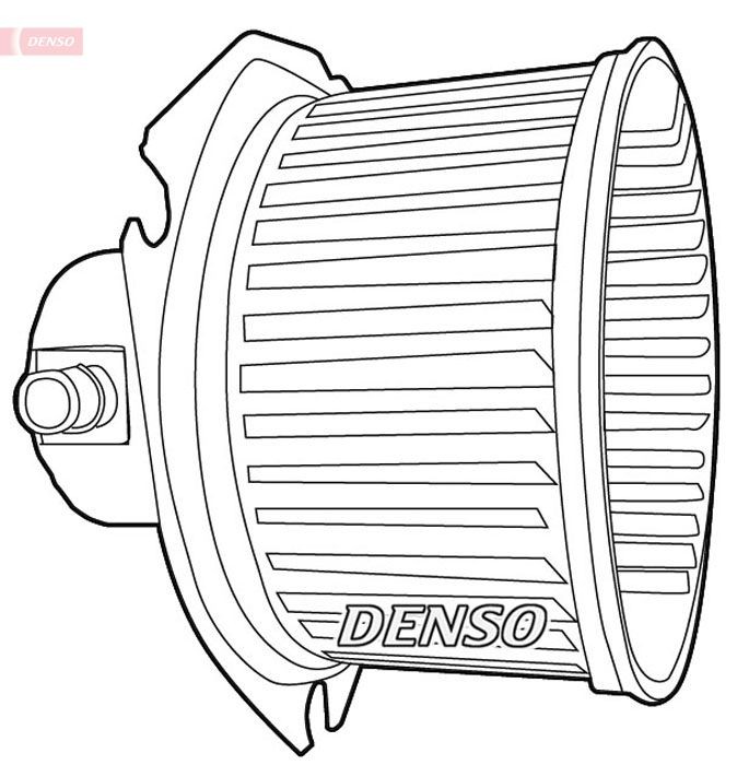 DENSO DEA43002 Interior Blower without resistor