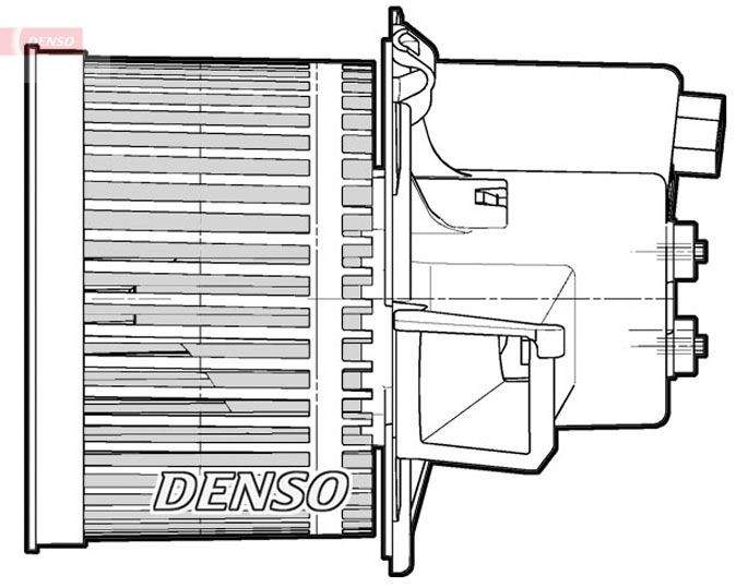 Ventilator notranjega prostora DENSO - DEA09064
