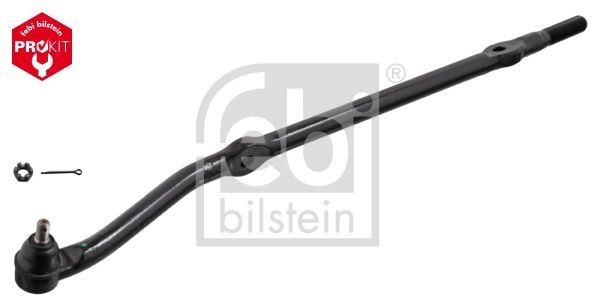 FEBI BILSTEIN Front Axle Left, outer, with crown nut Tie rod end 41087 buy