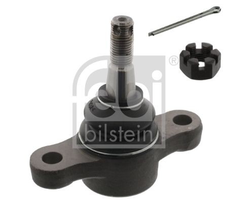 FEBI BILSTEIN 41698 Ball Joint Front Axle Left, Lower, Front Axle Right, with crown nut, 15,1mm, for control arm